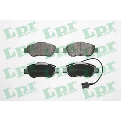 Bilde av LPR 05P1263 Bremseklosser FIAT: 500 Hatchback, C Cabrio, Panda II FORD: KA Hatchback