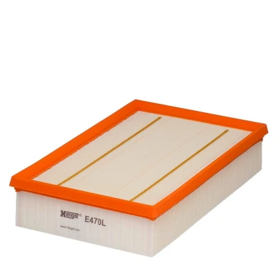 Bilde av HENGST FILTER E470L Luftfilter 58 180 280 Filterinnsats FORD: Transit Mk6 Minibuss, Van, Flatvogn lastebil/Chassis