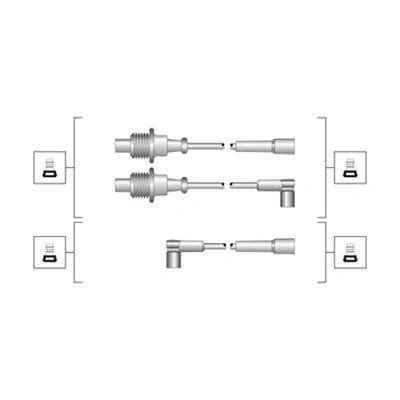 Bilde av Tennledningssett, citroën bx, bx break, peugeot 205 ii, 309 i, 405 break i