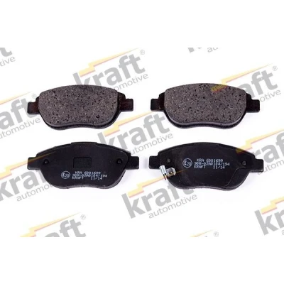 Bilde av KRAFT 6001699 Bremseklosser framaksel inkl. slitasjevarselkontakt OPEL: Corsa D Hatchback