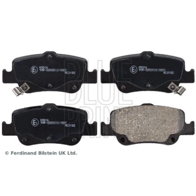 Bilde av BLUE PRINT ADT342173 Bremseklosser bakaksel med akustisk slitasjevarsel TOYOTA: Auris Hatchback, Stasjonsvogn, Corolla X Sedan