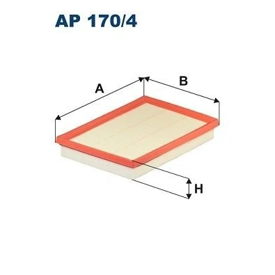 Bilde av FILTRON AP 170/4 Luftfilter 39 183 268 Filterinnsats TOYOTA: RAV4 III SUV, IV SUV