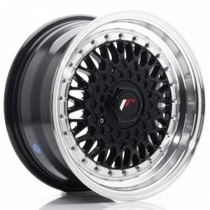 Bilde av Japan Racing JR9 Gloss Black Machined Lip 8,5x17 4/100/108 ET20 B74