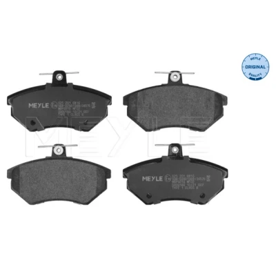 Bilde av MEYLE 025 201 6816 Bremseklosser ORIGINAL Quality framaksel ekskl. slitasjevarselkontakt med antihyle blikk VOLKSWAGEN: GOLF 3