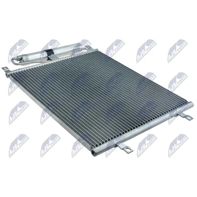 Bilde av NTY CCS NS 016 Kondensator med tørker Aluminium 490 R 134a
