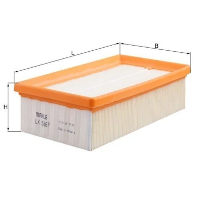 Bilde av Luftfilter KNECHT LX 5867