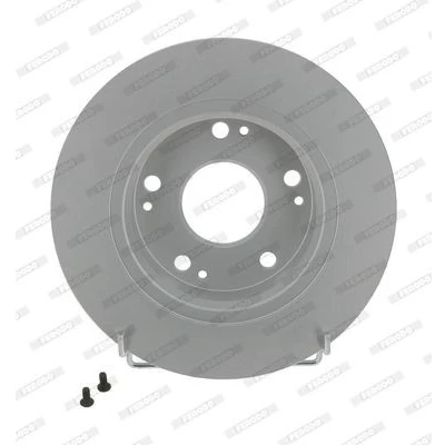 Bilde av FERODO PREMIER Coat+ disc DDF1390C Bremseskiver 260 10 5 fullt ut belagt med skruer HONDA: Accord 7 Limousine, Tourer