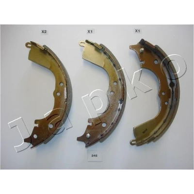 Bilde av JAPKO 55242 Bremsesko bakaksel 270 57 TOYOTA: HIACE 4 Kasten, HILUX 5 Pick up, 6 up