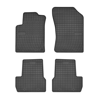 Bilde av FROGUM 0642 Gulvmatte sett gummi foran og bak 4 svart Skreddersydd CITROËN: C3 II