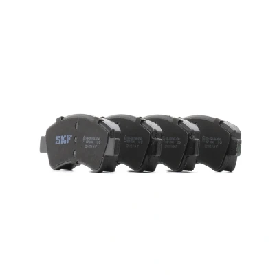 Bilde av SKF VKBP 80040 Bremseklosser ikke klargjort for slitasjeindikator med tilbehør PEUGEOT: 207 Hatchback, 2008 Stasjonsvogn, 208 I Hatchback