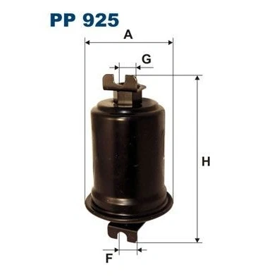 Bilde av Drivstoffilter, hyundai,mitsubishi,toyota, 23300 35020, 39025, MB 504752