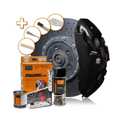 Bilde av FOLIATEC 2164 Bremsecaliper lakk spray 400, 125, 50 svart