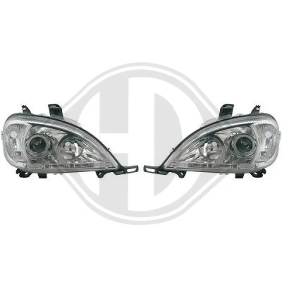Bilde av DIEDERICHS HD Tuning 1690285 sett hovedfrontlys med motor for høydejustering hovedlys