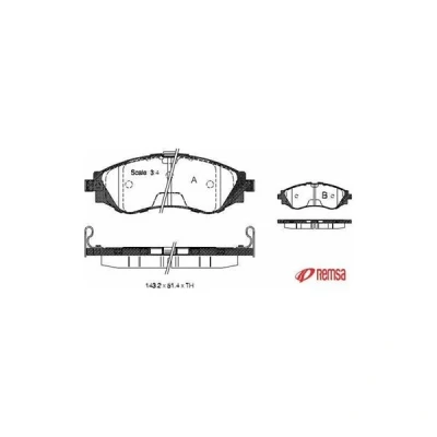 Bilde av Bremseklosser sett, Foran, chevrolet,daewoo,hyundai, 96245178, 96253367, 96253382, S3410011, S4510011, S4510019