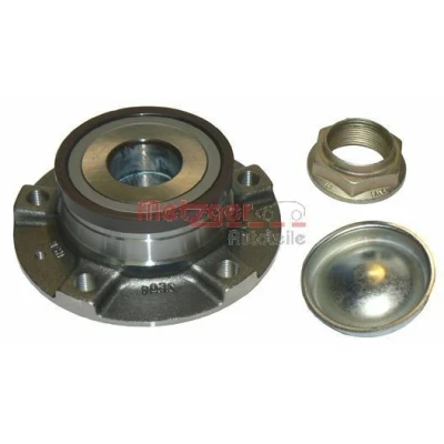Bilde av METZGER WM 2108 Hjullagersett med hjulnav, integrert magnetisk senorring PEUGEOT: 407 SW, Sedan, CITROËN: C6 Sedan