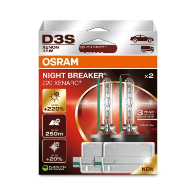 Bilde av Lyspære, fjernlys OSRAM 66340XN2 2HB