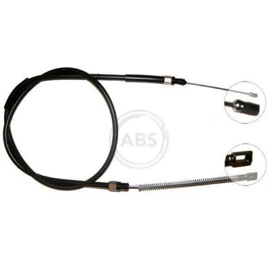 Bilde av A.B.S. K13068 Bremsekabel 1690 Trommelbrems for høyre/venstre ratt