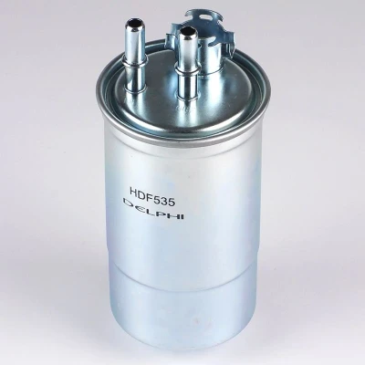 Bilde av DELPHI HDF535 Drivstoffilter med hurtigkobling, Filterinnsats FORD: Transit Connect Mk1 Van, MONDEO 3 Kombi,