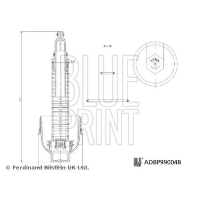 Bilde av BLUE PRINT ADBP990048 deksel, oljefilterbeholder 84mm BMW: X5, 5 Touring