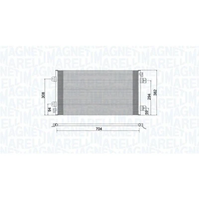 Bilde av MAGNETI MARELLI 350203941000 Kondensator 704x382x16 382 704 16