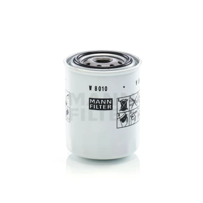 Bilde av MANN FILTER W 8010 Oljefilter 3/4 16 UNF Påskruingsfilter
