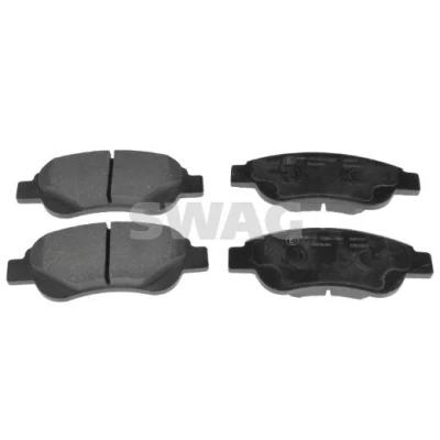 Bilde av SWAG 62 91 6589 Bremseklosser framaksel ekskl. slitasjevarselkontakt CITROËN: C1 I, II, TOYOTA: Aygo, PEUGEOT: 107 Hatchback, 108 Hatchback