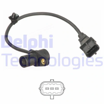 Bilde av DELPHI SS11241 Impulsgiver 3 HYUNDAI: Getz, i30 I Hatchback, ix35, KIA: cee‘d Hatchback