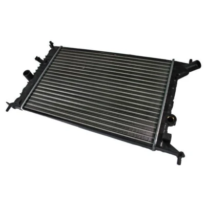 Bilde av THERMOTEC D7X023TT Radiator Aluminium, plast for kjøretøy uten luftkondisjonering 382 540 23 Manuel girkasse Kjøleribber satt sammen mekanisk