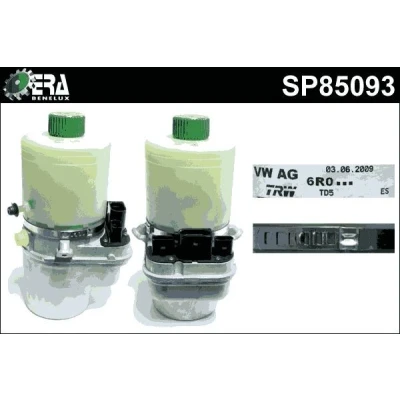 Bilde av ERA Benelux SP85093 Hydraulikkpumpe elektrisk hydraulisk VOLKSWAGEN: Polo IV Hatchback, SKODA: Fabia 2, AUDI: A1 Sportback