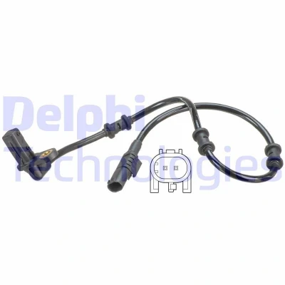 Bilde av DELPHI SS20595 ABS sensor aktiv 575 MERCEDES BENZ: ML Klasse