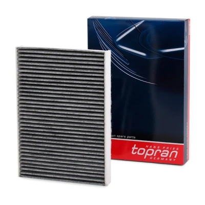 Bilde av TOPRAN 116 695 Kupéfilter Karbonfilter, Filterinnsats, med antibakteriell effekt 305 218 30 firkantet AUDI: Q7, A4 B9 Avant, Q5