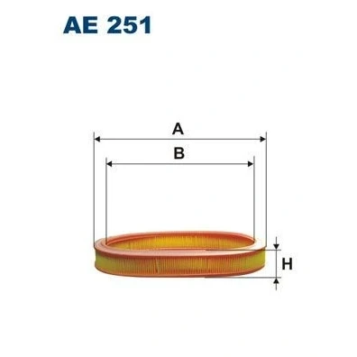 Bilde av Luftfilter, ford, 6162 292, 6497 632, 89B F 9601 AA, BA