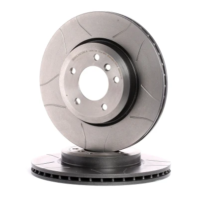 Bilde av BREMBO MAX LINE 09.8952.75 Bremseskiver 325 25 5 innvendig ventilert, med sliss belagt høy karbon skruer BMW: 3 Sedan, Coupé, Touring