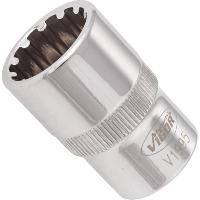 Bilde av VIGOR V1995 Pipenøkkelinnsats TORX screwdriver socket
