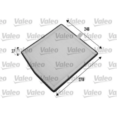 Bilde av VALEO CLIMFILTER COMFORT 698771 Kupéfilter Partikkelfilter 284 255 26 VOLVO: V70 2, XC70 I Cross Country, XC90