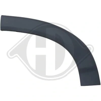Bilde av DIEDERICHS 3484764 Pynte / beskyttelseslist, skvettskjerm foran høyre FIAT: Ducato III Flatvogn lastebil Chassis