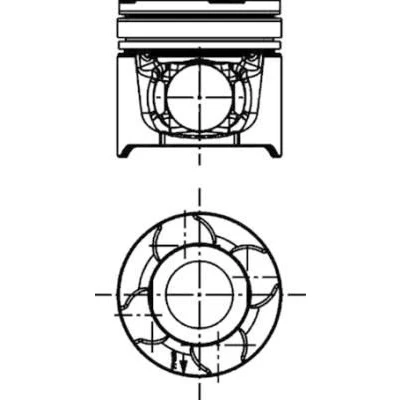 Bilde av Stempel KOLBENSCHMIDT 40217600