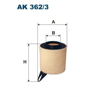 Bilde av FILTRON AK 362/3 Luftfilter 196 162 Filterinnsats BMW: 3 Touring, Sedan, 1 Hatchback