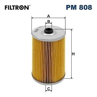 Bilde av FILTRON PM 808 Drivstoffilter Filterinnsats
