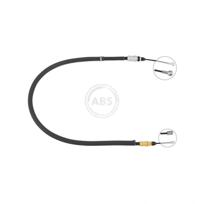 Bilde av Kabel, parkeringsbremse, Bakre venstre, Høyre bak, citroën ds5, ds 5, 9678188580, 9801566780