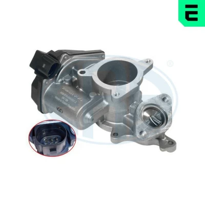 Bilde av ERA 555066A EGR Ventil elektrisk med tetning AUDI: A6 C6 Avant, A3 Sportback, Sedan, SKODA: Octavia 2 Combi, Roomster