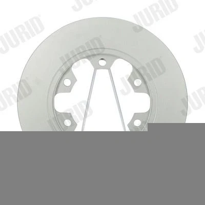 Bilde av JURID 563139JC Bremseskiver 308 18 6 148 fullt ut belagt uten tilbehør FORD: Transit V363 Van, Flatvogn lastebil / Chassis