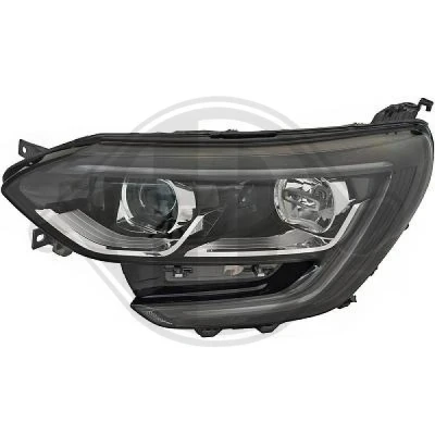Bilde av DIEDERICHS 4467081 Frontlykter venstre H7 med kjørelys (LED) uten motor for høydejustering hovedlys