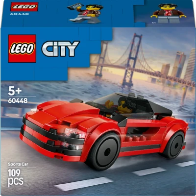 Bilde av LEGO City 60448 Rød sportsbil Byggesett Plast