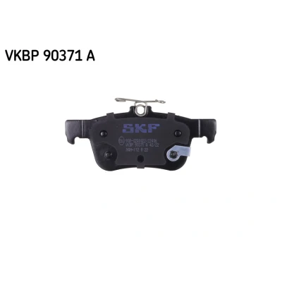 Bilde av SKF VKBP 90371 A Bremseklosser med akustisk slitasjevarsel FORD: KUGA 2, S Max Mk2, Galaxy Mk3 MPV