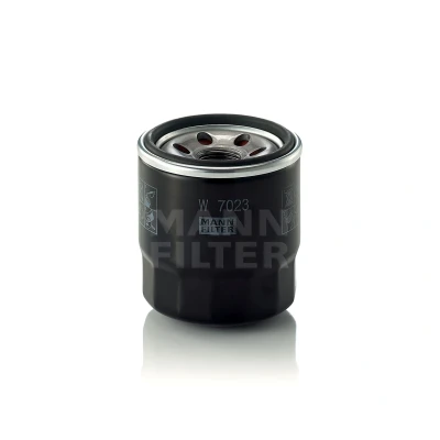 Bilde av MANN FILTER W 7023 Oljefilter M 20 X 1.5 med en retursperreventil Påskruingsfilter KIA: cee‘d II Sportswagon, Hatchback, Picanto
