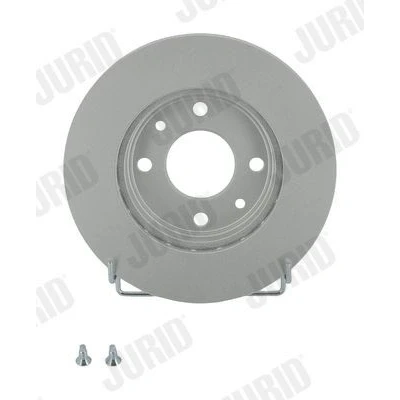 Bilde av JURID 561336JC Bremseskiver 238 20 4 100 ventilert belagt med skruer RENAULT: Kangoo I Express, I, CLIO 2, NISSAN: Kubistar Van