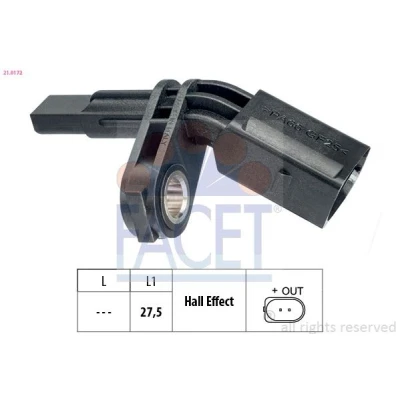 Bilde av ABS sensor FACET 21.0172