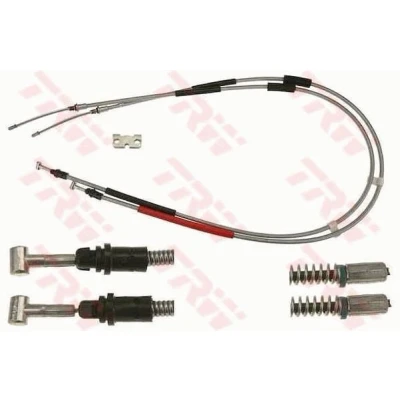 Bilde av TRW GCH2611 Bremsekabel 1625, 1445 Trommelbrems FORD: FIESTA 4