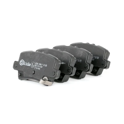 Bilde av BREMBO P 28 038 Bremseklosser med akustisk slitasjevarsel bremsecaliperskruer uten tilbehør HONDA: CIVIC 8 Hatchback